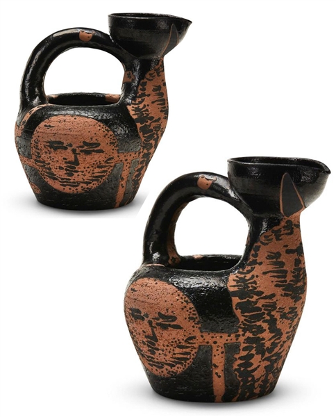 Pablo Picasso Centaure et Visage, Number 188 -- Pitcher Created at the Madoura Pottery Studios in a Small Edition of 125